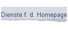 Dienste f. d. Homepage